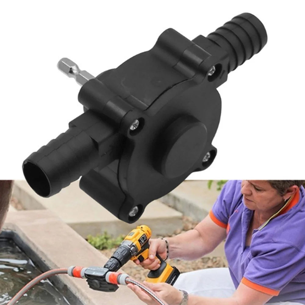 Portable Manual Drill Pump Electric Drill ,Water Oil Fluid Transfer Pump Tool