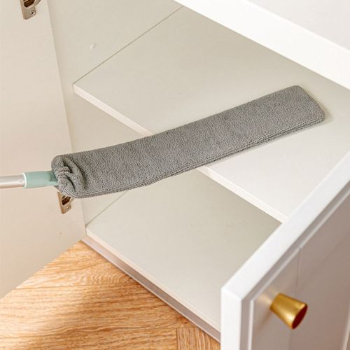 Retractable Gap Dust Cleaner Microfiber Duster  for Ceiling, Cleaning Cobweb, Blinds, Furniture, Car