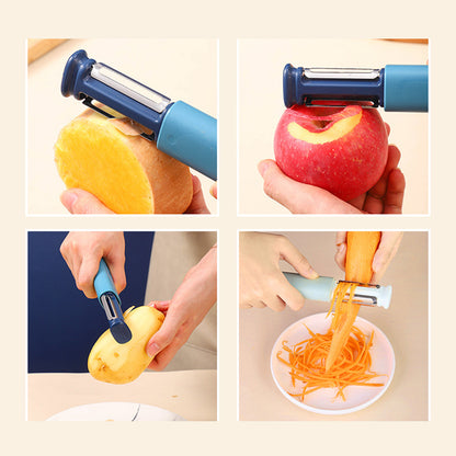 2-in-1 Fruit Peeler, Vegetable Peeler Multipurpose Peeler Multifunctional Kitchen Tool and Gadgets