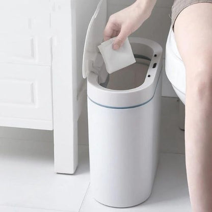 Automatic Garbage Bin with Self-Sealing and Self-Changing, Motion Sense Activated Trashcan Smart Trash Bin