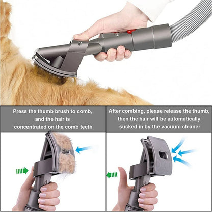 Pet Groom Vacuum Attachment for Dyson